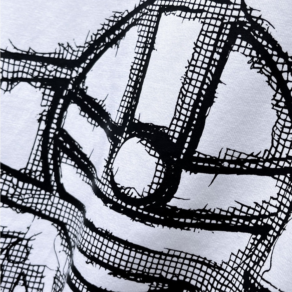 Vivienne Westwood White Tee with Black Orl Sketch - Picture 9 of 12